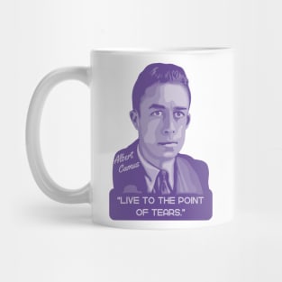 Albert Camus Portrait and Quote Mug